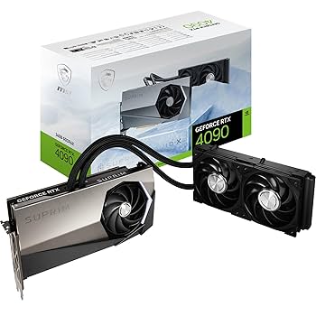 Amazon.com: MSI GeForce RTX 4090 SUPRIM Liquid X 24G, V510